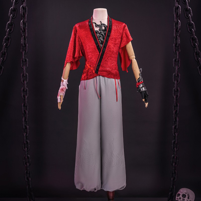 Naraka Bladepoint Wuchen Cosplay Costume Game Suit