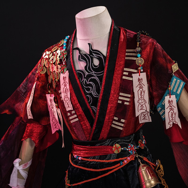 Naraka Bladepoint Wuchen Cosplay Costume Game Suit