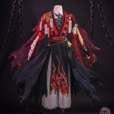 Naraka Bladepoint Wuchen Cosplay Costume Game Suit