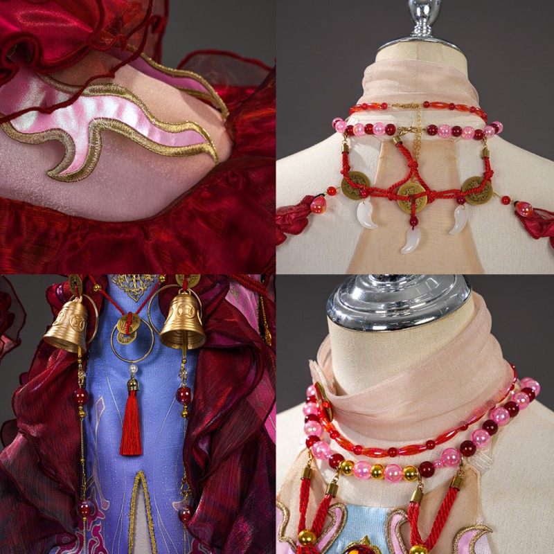 Naraka Bladepoint Kurimi Cosplay Costume Game Hutao Suit