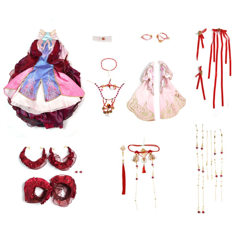 Naraka Bladepoint Kurimi Cosplay Costume Game Hutao Suit