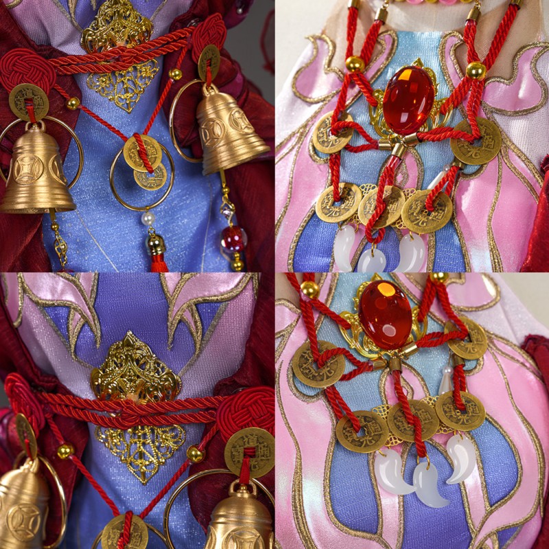 Naraka Bladepoint Kurimi Cosplay Costume Game Hutao Suit