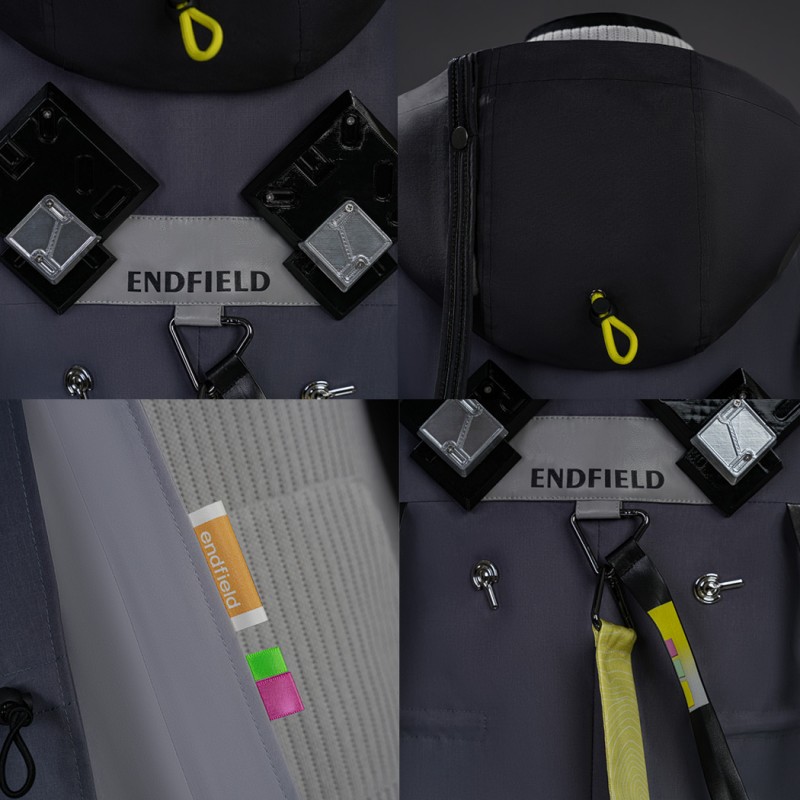 Arknights Endfield Costume Endministrator Women Cosplay Suit