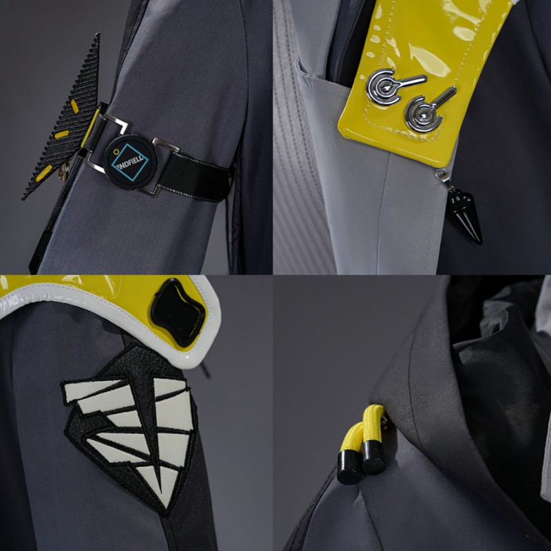 Arknights Endfield Costume Endministrator Women Cosplay Suit