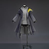 Arknights Endfield Costume Endministrator Women Cosplay Suit