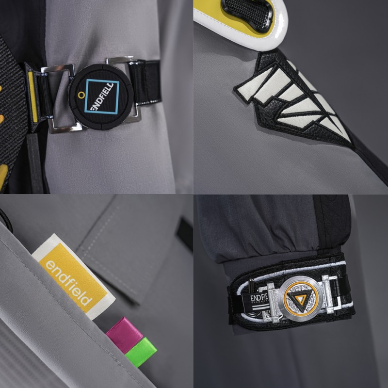 Arknights Endfield Cosplay Costume Endministrator Male Suit