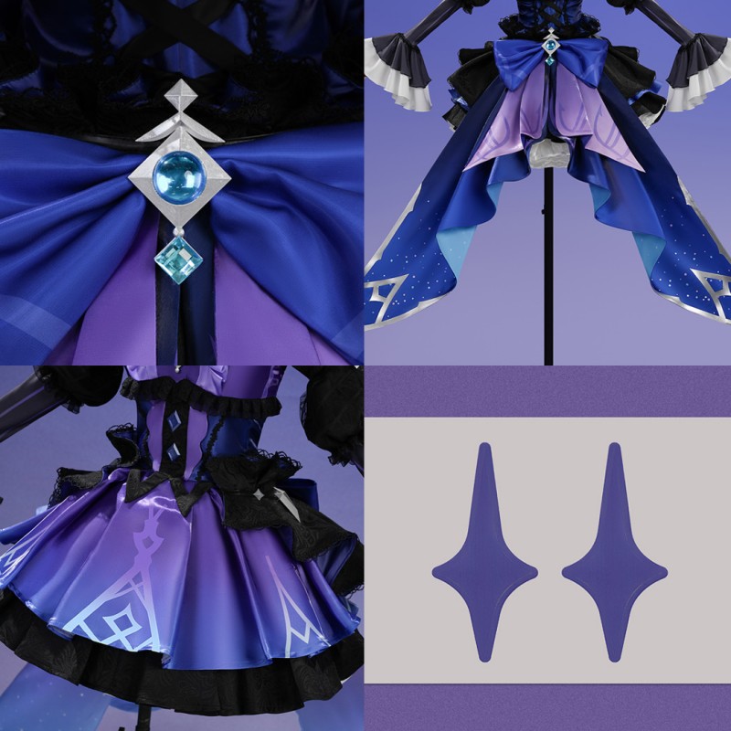 Genshin Impact Miliastra Wonderland Costume Women Cosplay Suit