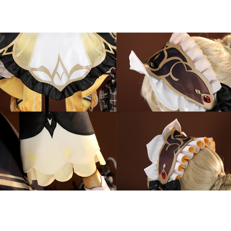 Genshin Impact Sandrone Cosplay Costume Game Women Halloween Suit