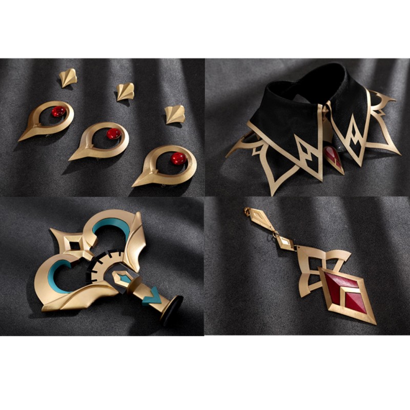 Genshin Impact Sandrone Cosplay Costume Game Women Halloween Suit