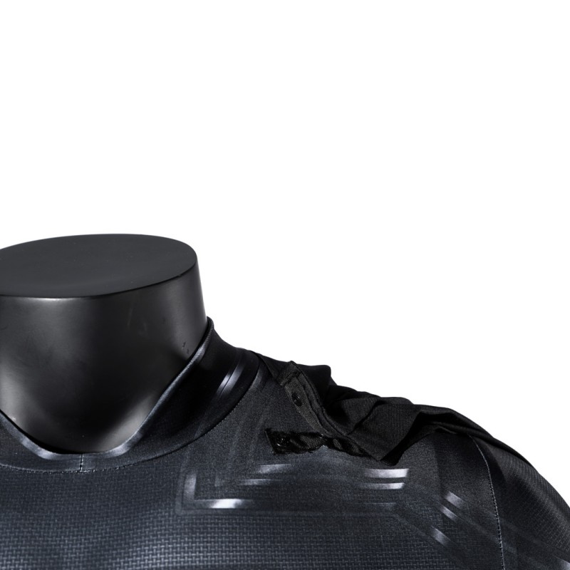 Legacy Clark Kent Black Jumpsuit Cosplay Costume Male Polyester Printed Suit