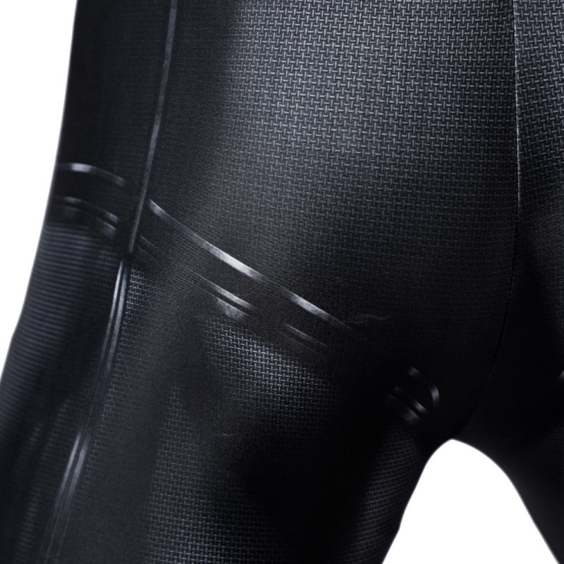 Legacy Clark Kent Black Jumpsuit Cosplay Costume Male Polyester Printed Suit