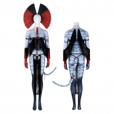 Varang Jumpsuit Fire and Ash Oona Chaplin Cosplay Costume Polyester Printed Suit