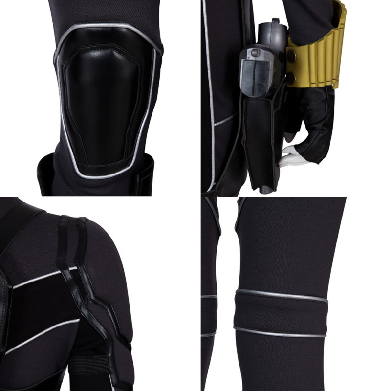 Black Widow Black Suit Natasha Romanoff Cosplay Costume Women Halloween Outfits