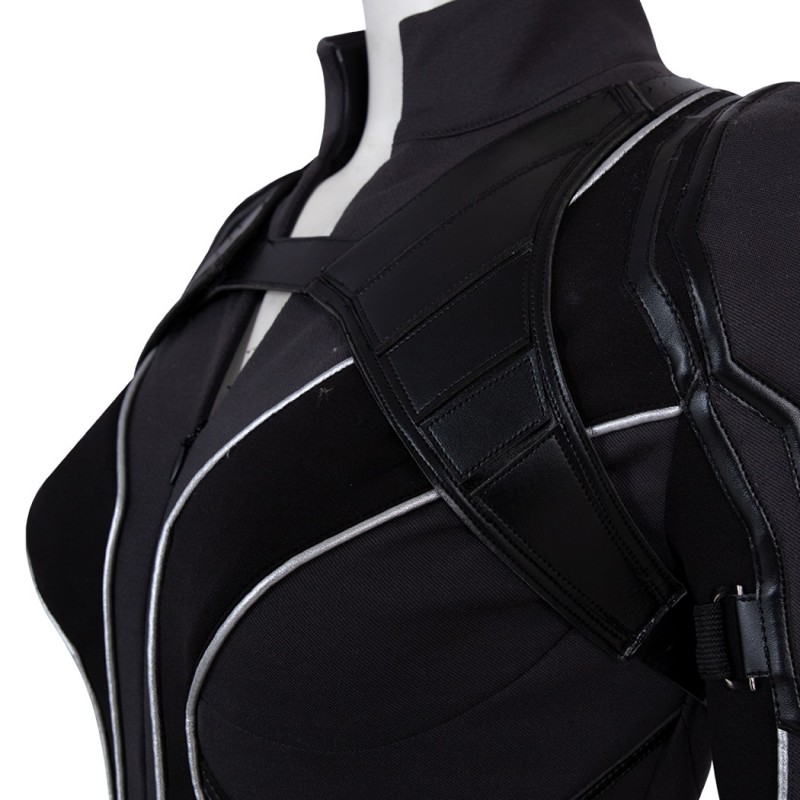 Black Widow Black Suit Natasha Romanoff Cosplay Costume Women Halloween Outfits