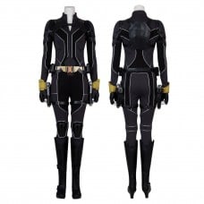 Black Widow Black Suit Natasha Romanoff Cosplay Costume Women Halloween Outfits
