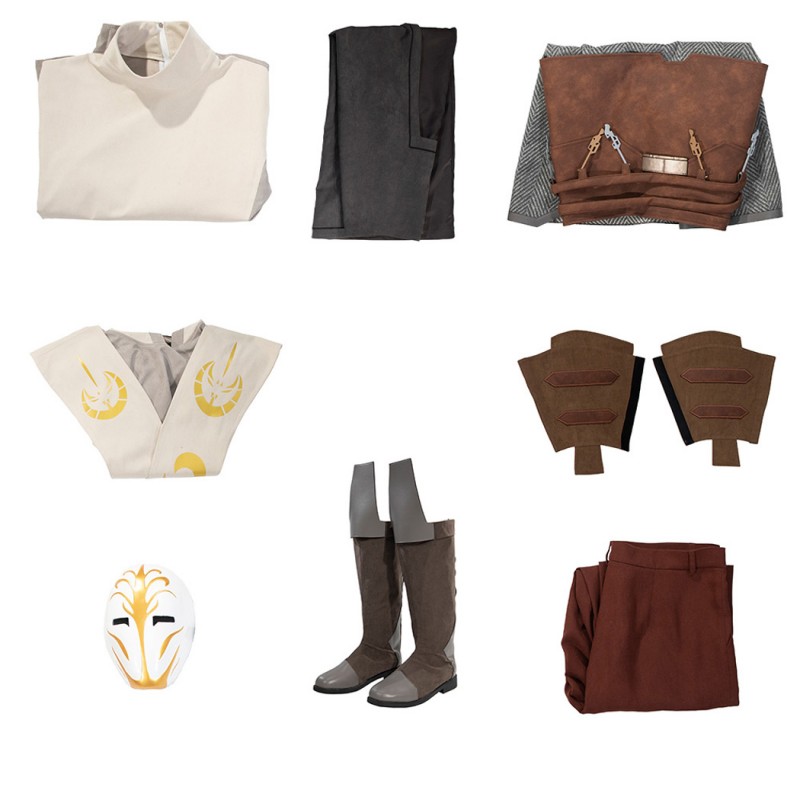 Jedi Temple Guard Costume Star Wars Galactic Heroes Cosplay Suit