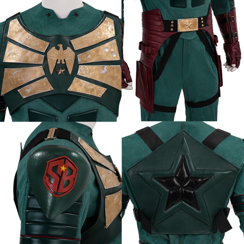 Vought Rising Soldier Boy Suit The Boys Cosplay Costume Halloween Outfits