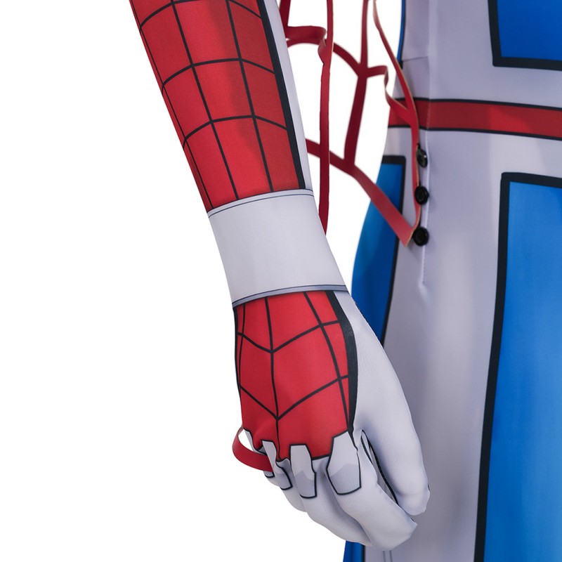 Spider-Man 1978 Jumpsuit Takuya Yamashiro Cosplay Costume Printed Suit