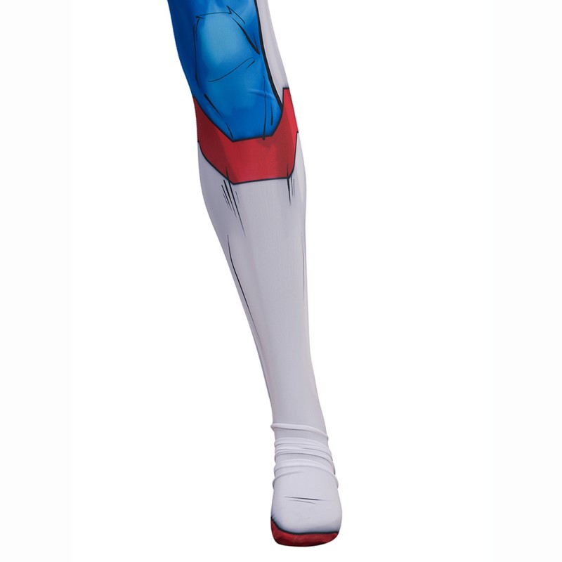 Spider-Man 1978 Jumpsuit Takuya Yamashiro Cosplay Costume Printed Suit