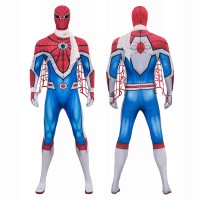 Spider-Man 1978 Jumpsuit Takuya Yamashiro Cosplay Costume Printed Suit