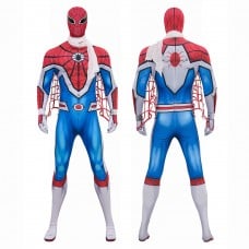 Spider-Man 1978 Jumpsuit Takuya Yamashiro Cosplay Costume Printed Suit