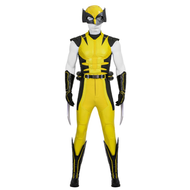 Marvels Wolverine Halloween Suit Logan Cosplay Costumes Male Outfits
