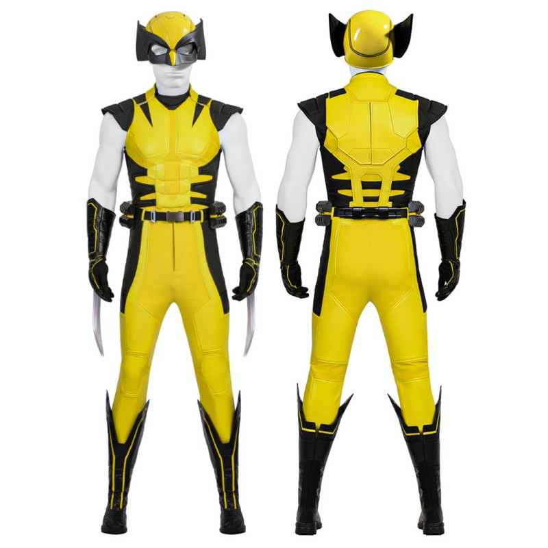 Marvels Wolverine Halloween Suit Logan Cosplay Costumes Male Outfits