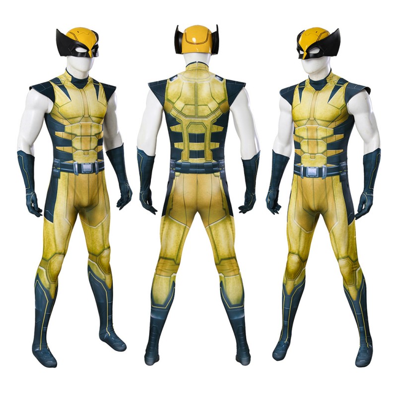 Wolverine Jumpsuit Game Marvels Wolverine Cosplay Costume