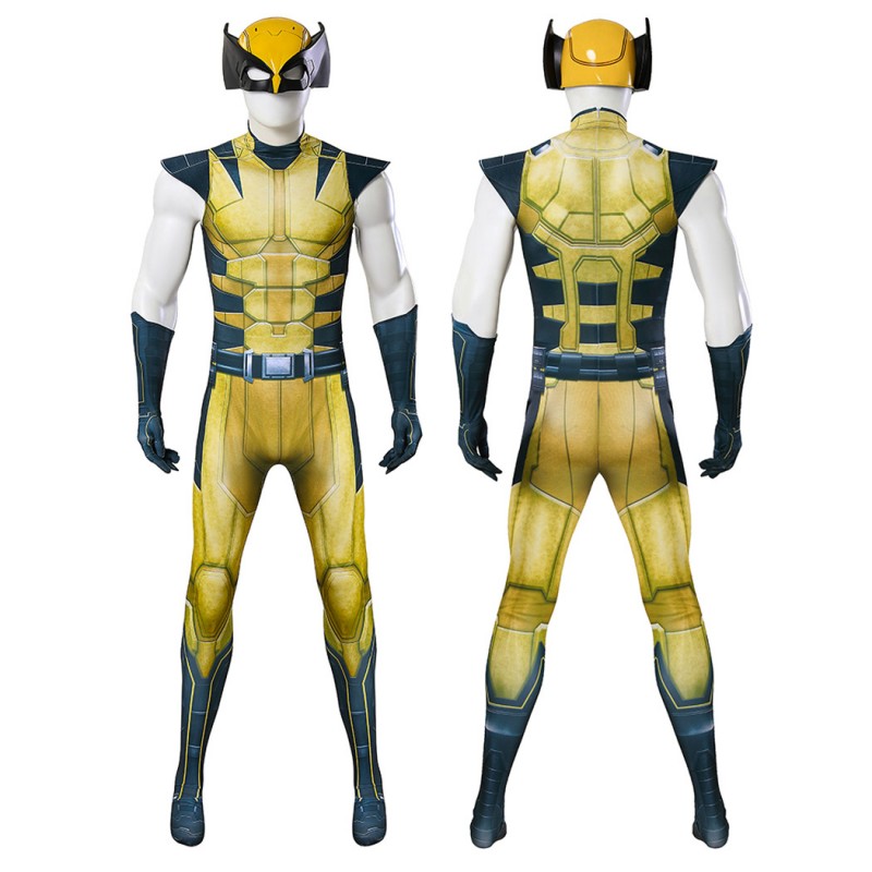 Wolverine Jumpsuit Game Marvels Wolverine Cosplay Costume