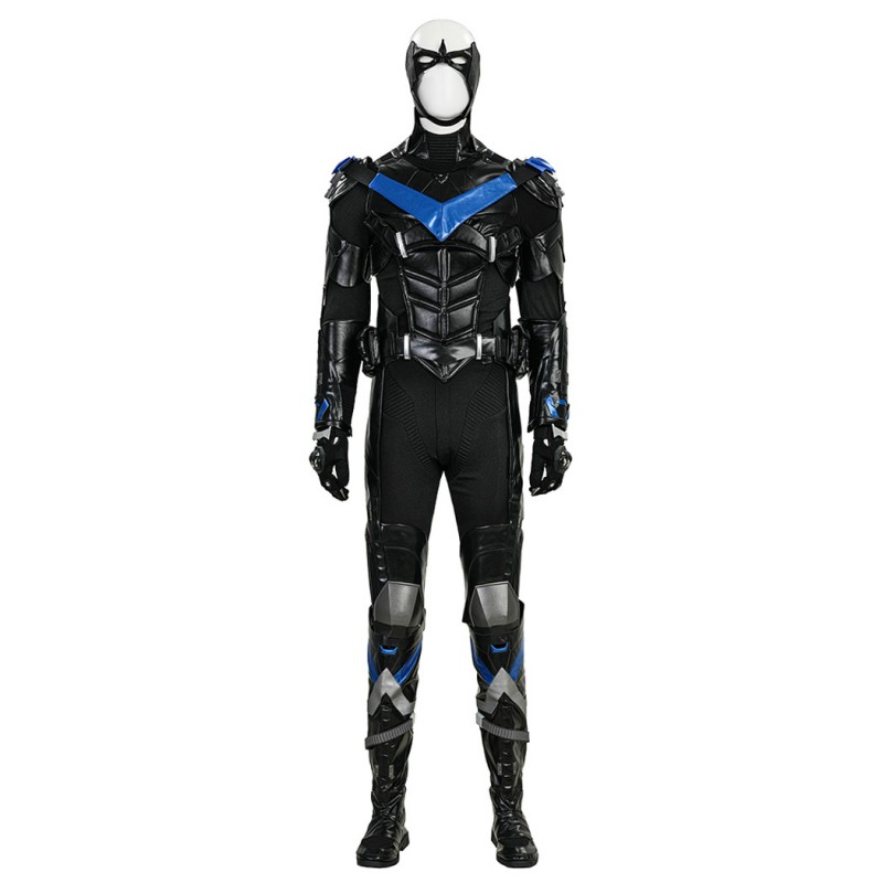 Dick Grayson Costume Bat Knight Cosplay Suit