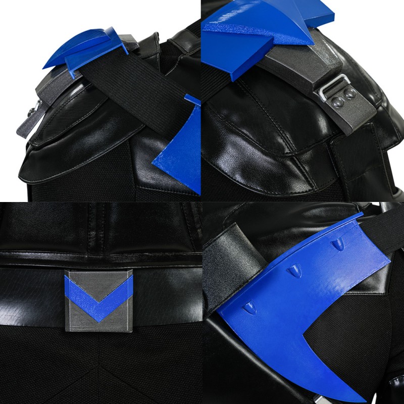 Dick Grayson Costume Bat Knight Cosplay Suit
