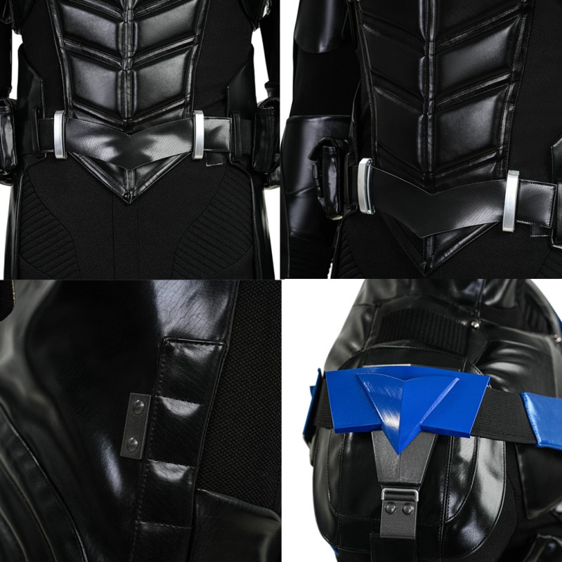 Dick Grayson Costume Bat Knight Cosplay Suit