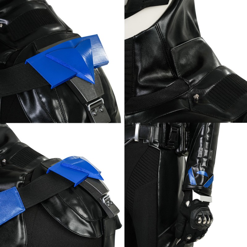 Dick Grayson Costume Bat Knight Cosplay Suit