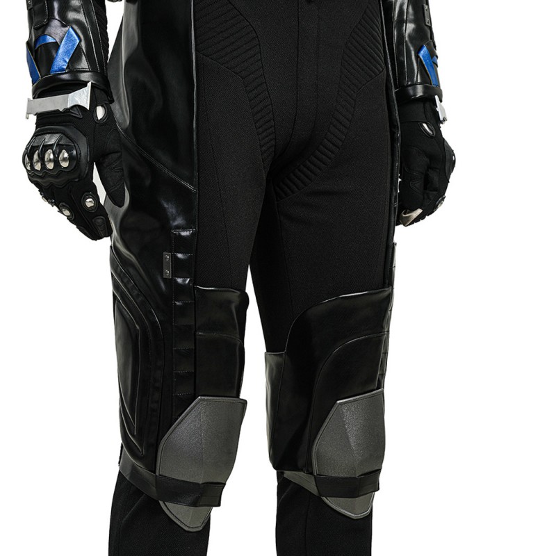 Dick Grayson Costume Bat Knight Cosplay Suit