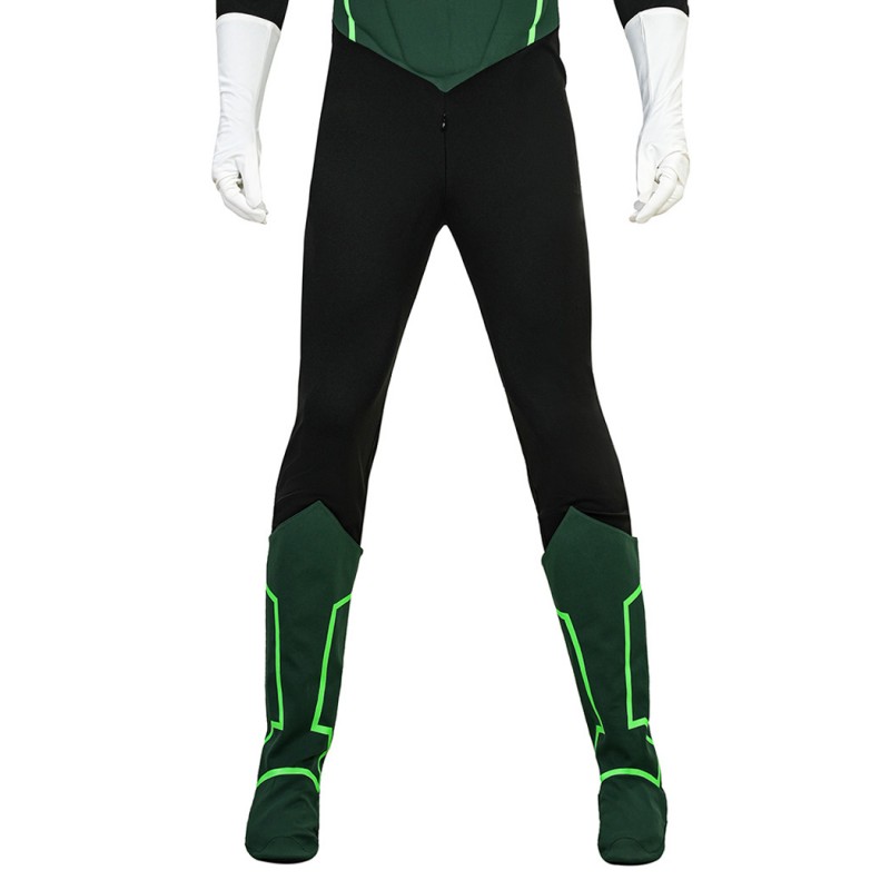 Green Lantern Costume Hal Jordan Cosplay Battle Suit