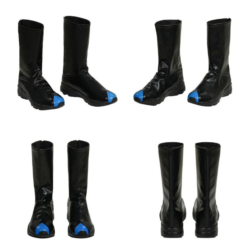 Dick Grayson Costume New 52 Cosplay Suit Red and Blue Anime Edition