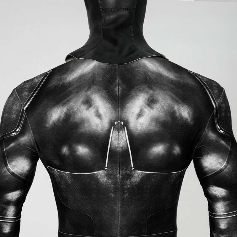 Bruce Wayne Halloween Jumpsuit Movie TF Michael Keaton Cosplay Costume