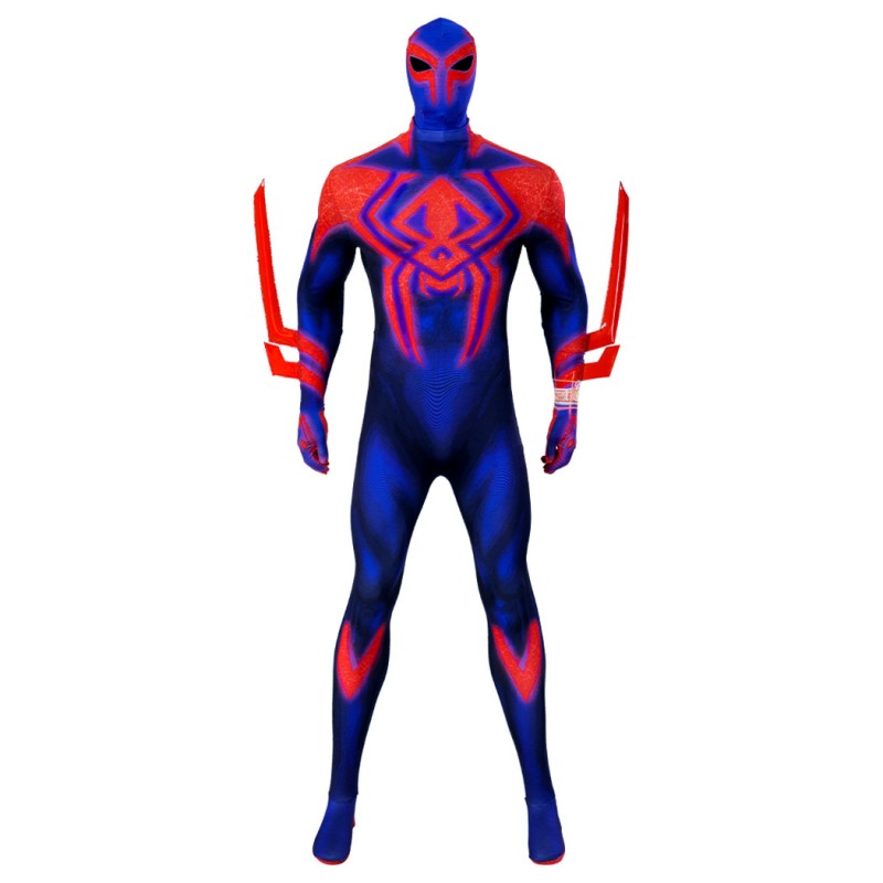 Across the Spider-Verse Miguel O'Hara Bodysuit Spider-Man 2099 Cosplay Costumes