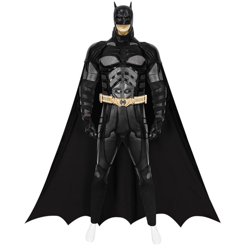 Bruce Wayne Black Suit Dark Knight Cosplay Costumes for Halloween