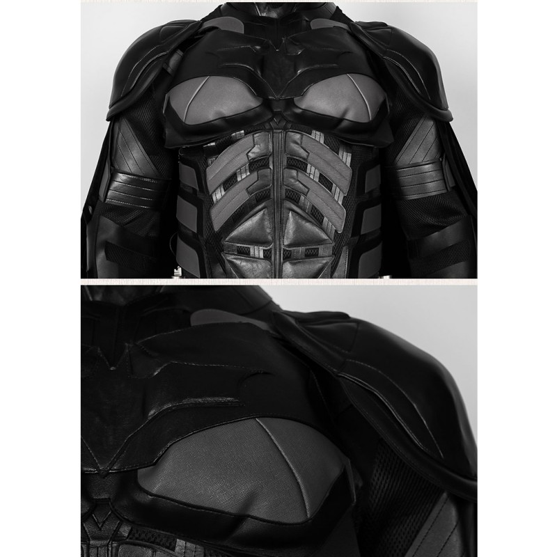 Bruce Wayne Black Suit Dark Knight Cosplay Costumes for Halloween
