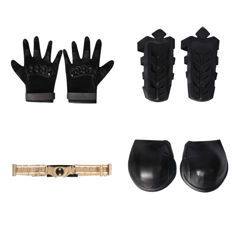 Bruce Wayne Black Suit Dark Knight Cosplay Costumes for Halloween