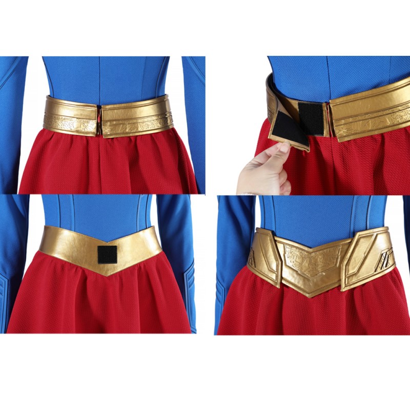 Kara Zor-El Cosplay Costume Clark Kent Legacy Kara Danvers Halloween Suit