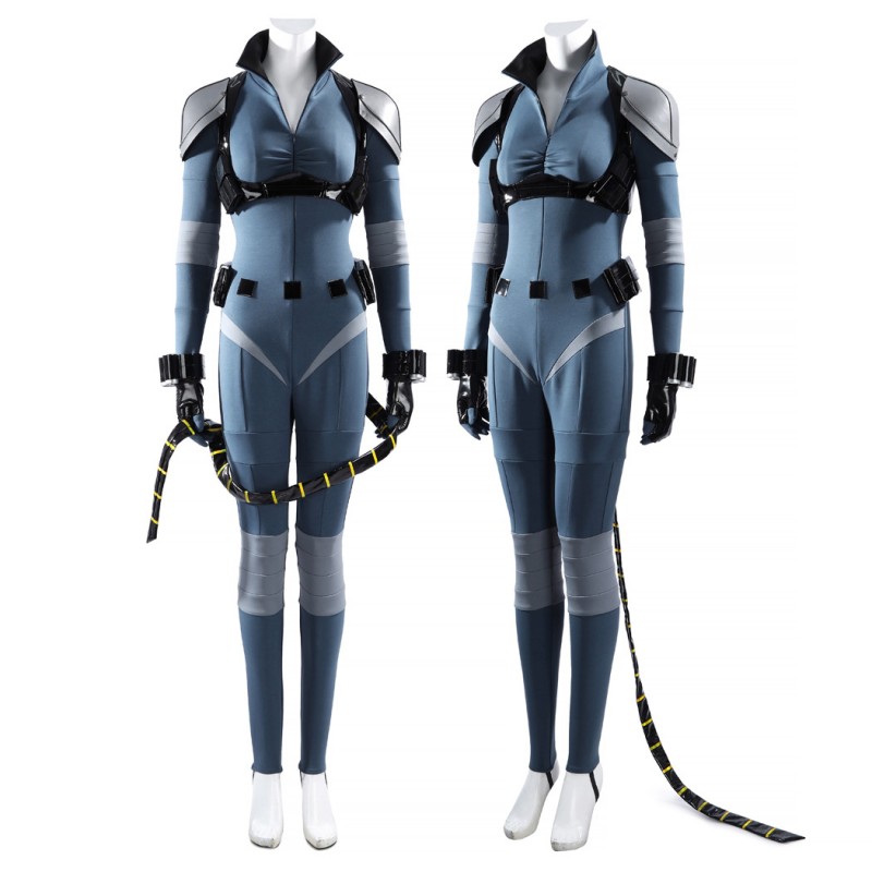 Selina Kyle Cosplay Costume Absolute Catgirl Black Suit