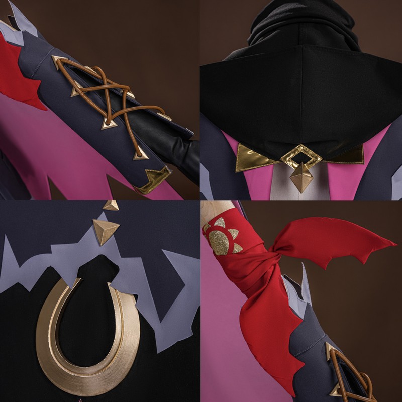 Genshin Impact Jahoda Costume Female Cosplay Suit