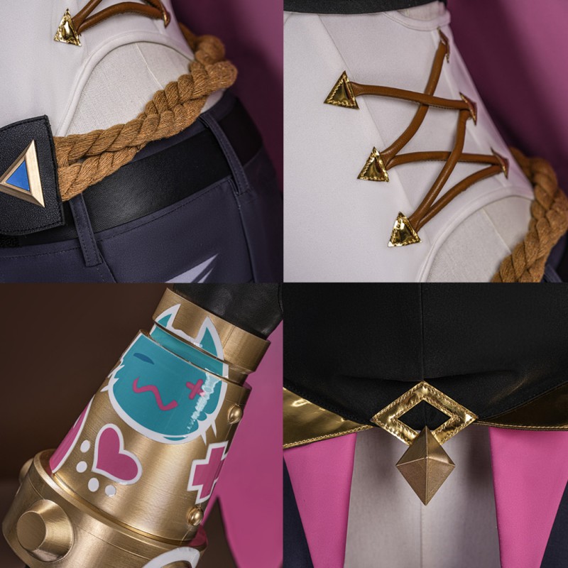 Genshin Impact Jahoda Costume Female Cosplay Suit