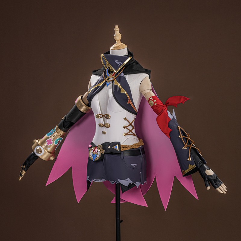 Genshin Impact Jahoda Costume Female Cosplay Suit