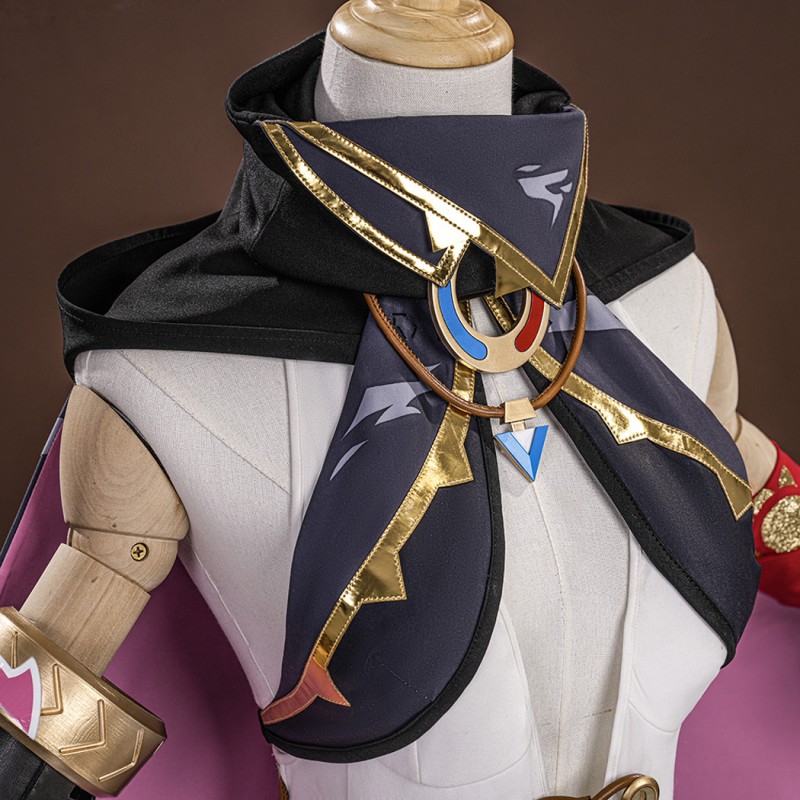 Genshin Impact Jahoda Costume Female Cosplay Suit