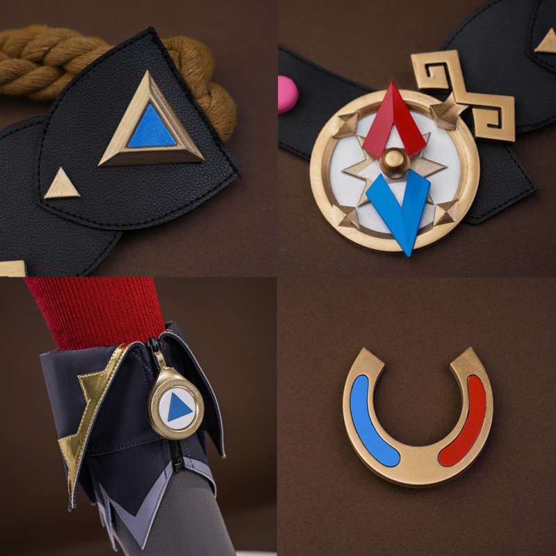 Genshin Impact Jahoda Costume Female Cosplay Suit