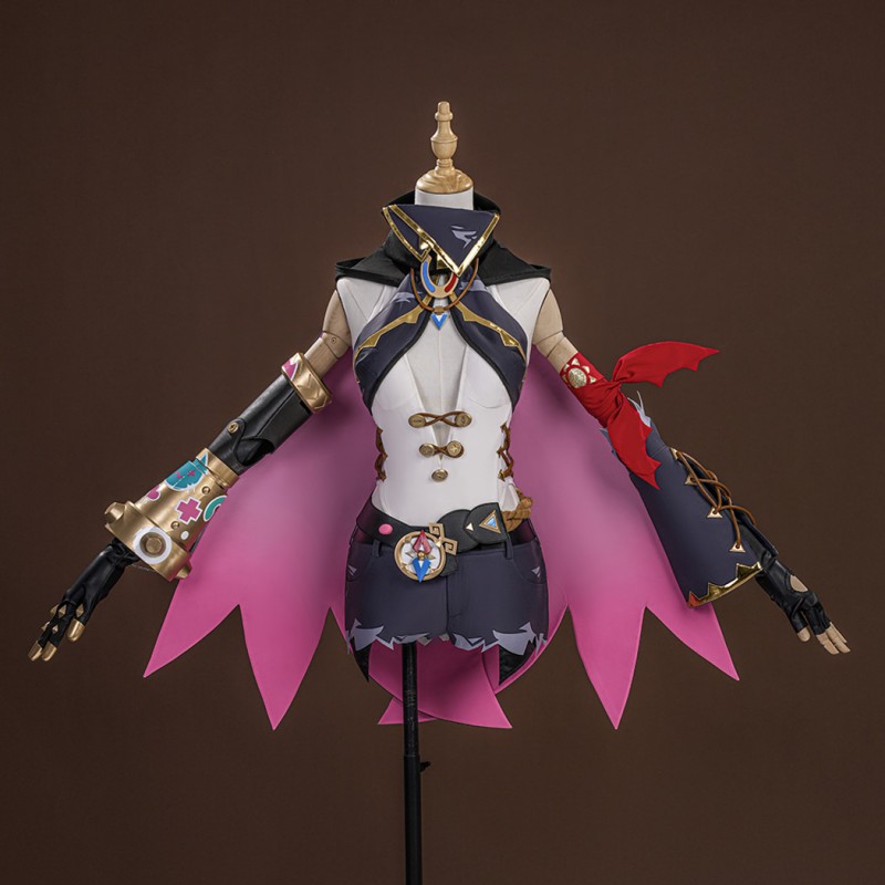 Genshin Impact Jahoda Costume Female Cosplay Suit