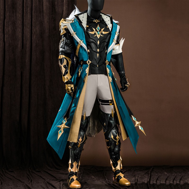 Genshin Impact Varka Costume Male Cosplay Suit